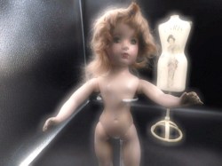 vogue girl in pink nude a